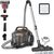 Product image for: Aspiron Canister Vacuum Cleaner, 1200W Lightweight Bagless Vacuum Cleaner, 3.7QT Capacity, Automatic Cord Rewind, 5 Tools, HEPA Filter, Pet Friendly Vacuum Cleaner for Hard Floors, Pet Hair, Carpet