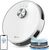 Product image for: LEFANT M1 Robot Vacuum Cleaner with Mop Function, LiDAR Navigation, 4000Pa Vacuum Cleaner Robot, 200 Mins Max, Self-Charging, WiFi, 8 with No-Go Zones, Ideal Pet Hair, Carpet, Hard Floor