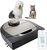 Product image for: Neato Robotics D750, Cleaner Premium Pack, Corner Cleaning Robot Vacuum with D-Shape + Exclusive Pet Accessories for Carpet and Hard Floors, App/Alexa Compatible, Silver